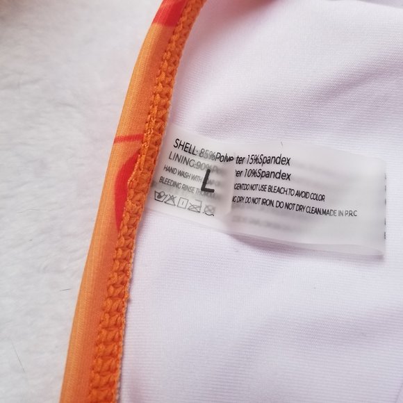 NWT Live Life on the Beach  Two Piece Bathing Suit  Size L - Picture 9 of 11